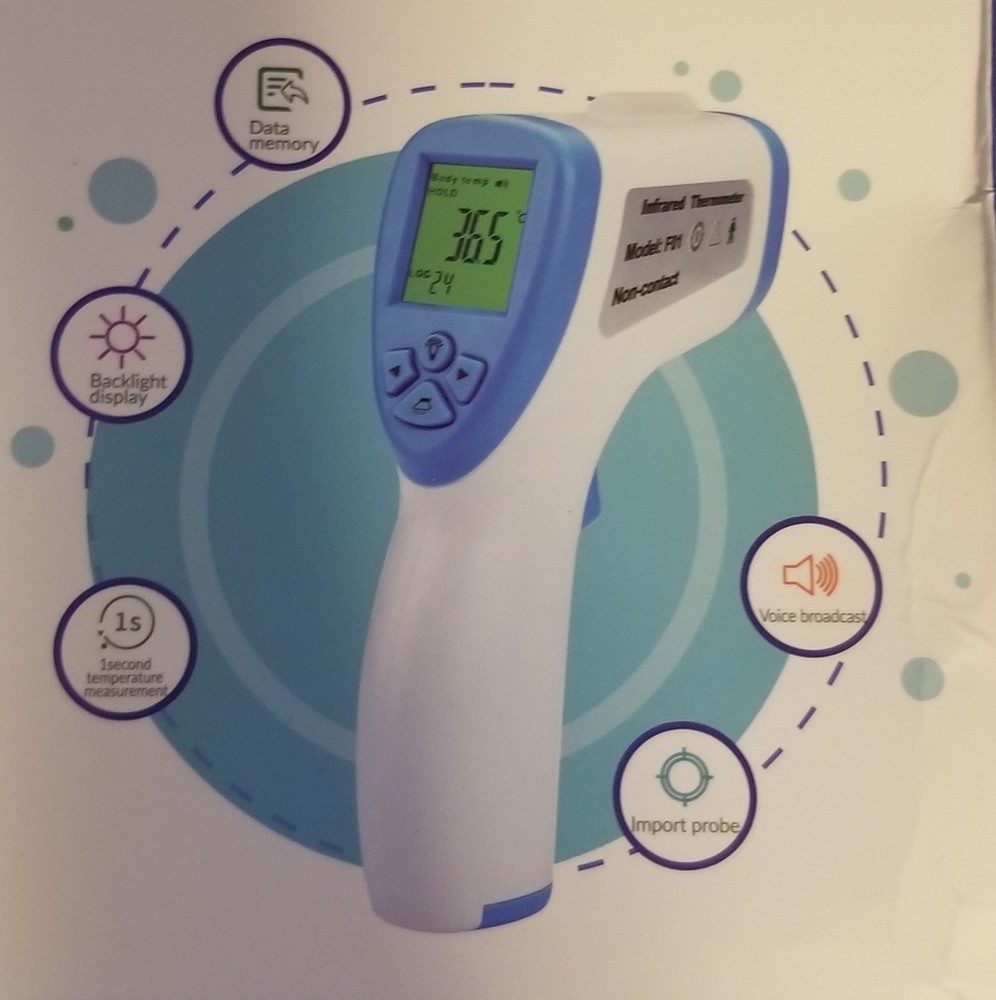 Brand New Tricolor Backlight Infrared Temp Sensor